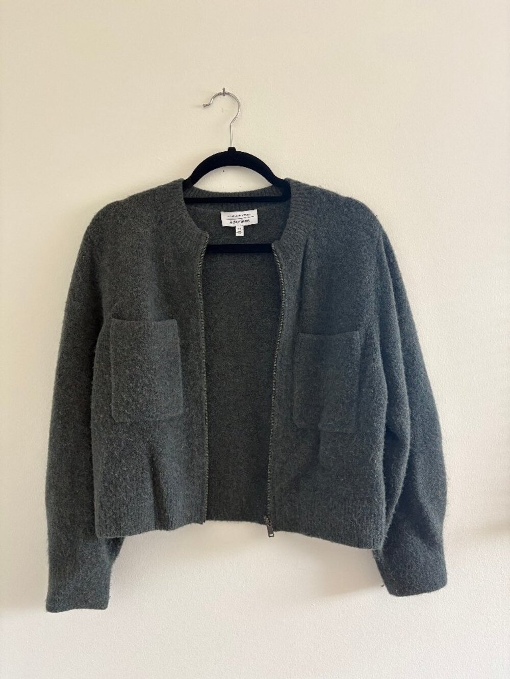 & Other Stories Knitted Zip Cardigan